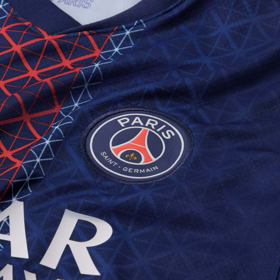 Paris Saint-Germain 2025/26 Stadium Home Jr. Licensed Jerseys Nike