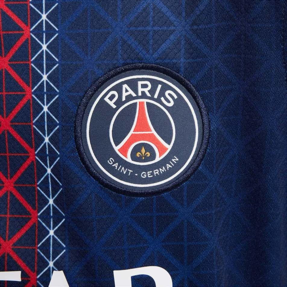 Paris Saint-Germain 2025/26 Stadium Home Jr. Licensed Jerseys Nike