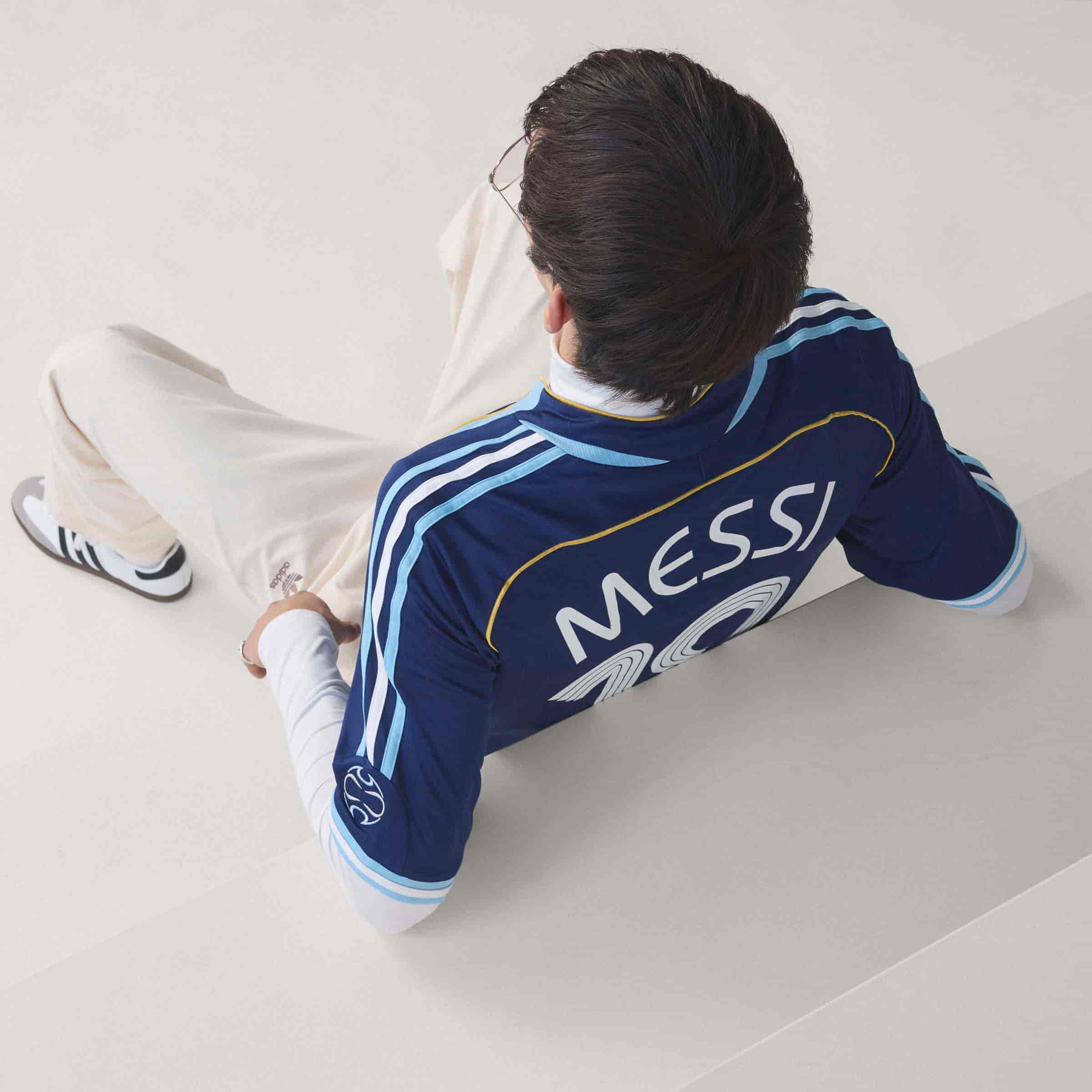 Argentina Away Jersey 2006 Messi Official Jerseys adidas
