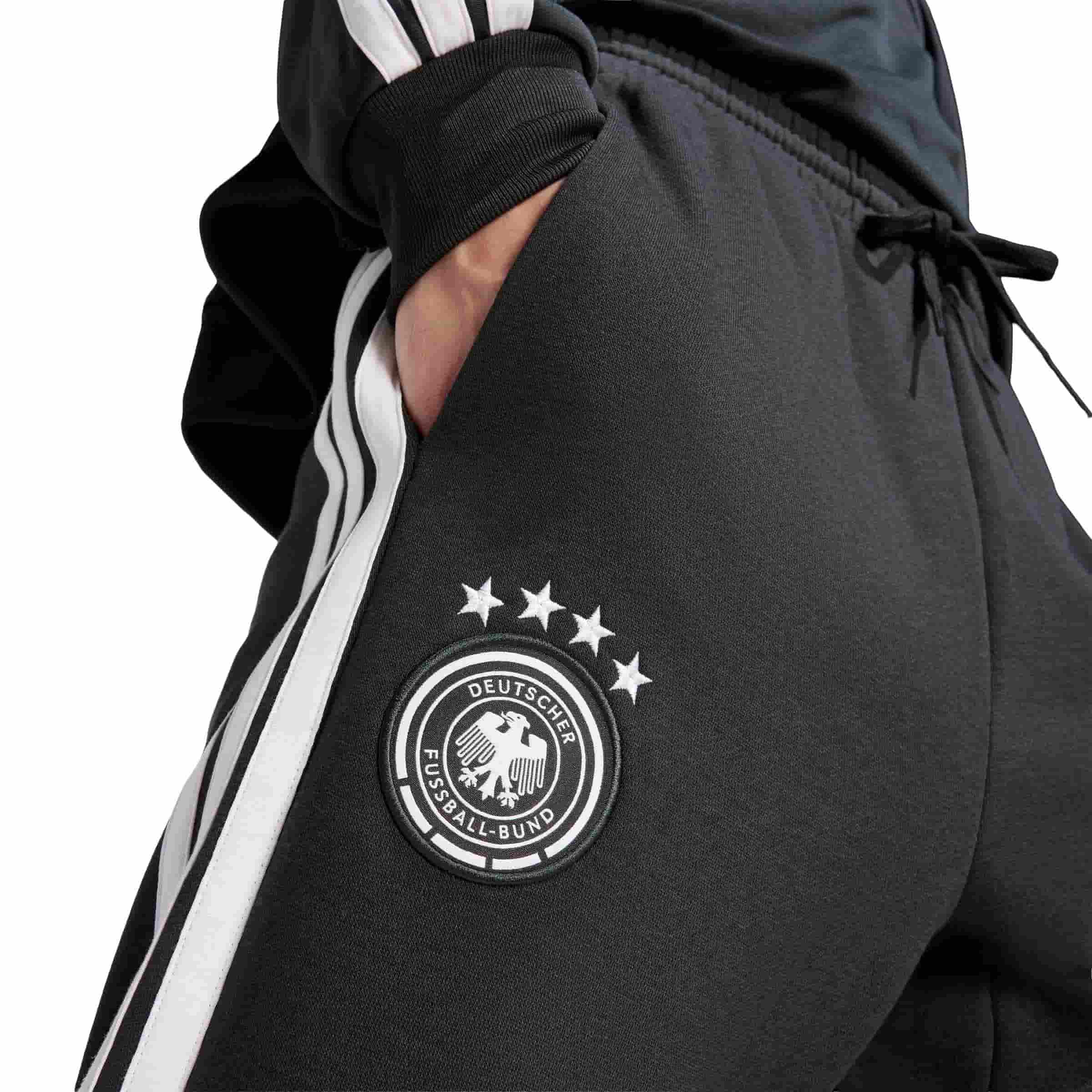 Germany DNA Fleece Tracksuit Bottoms Training Bottoms adidas