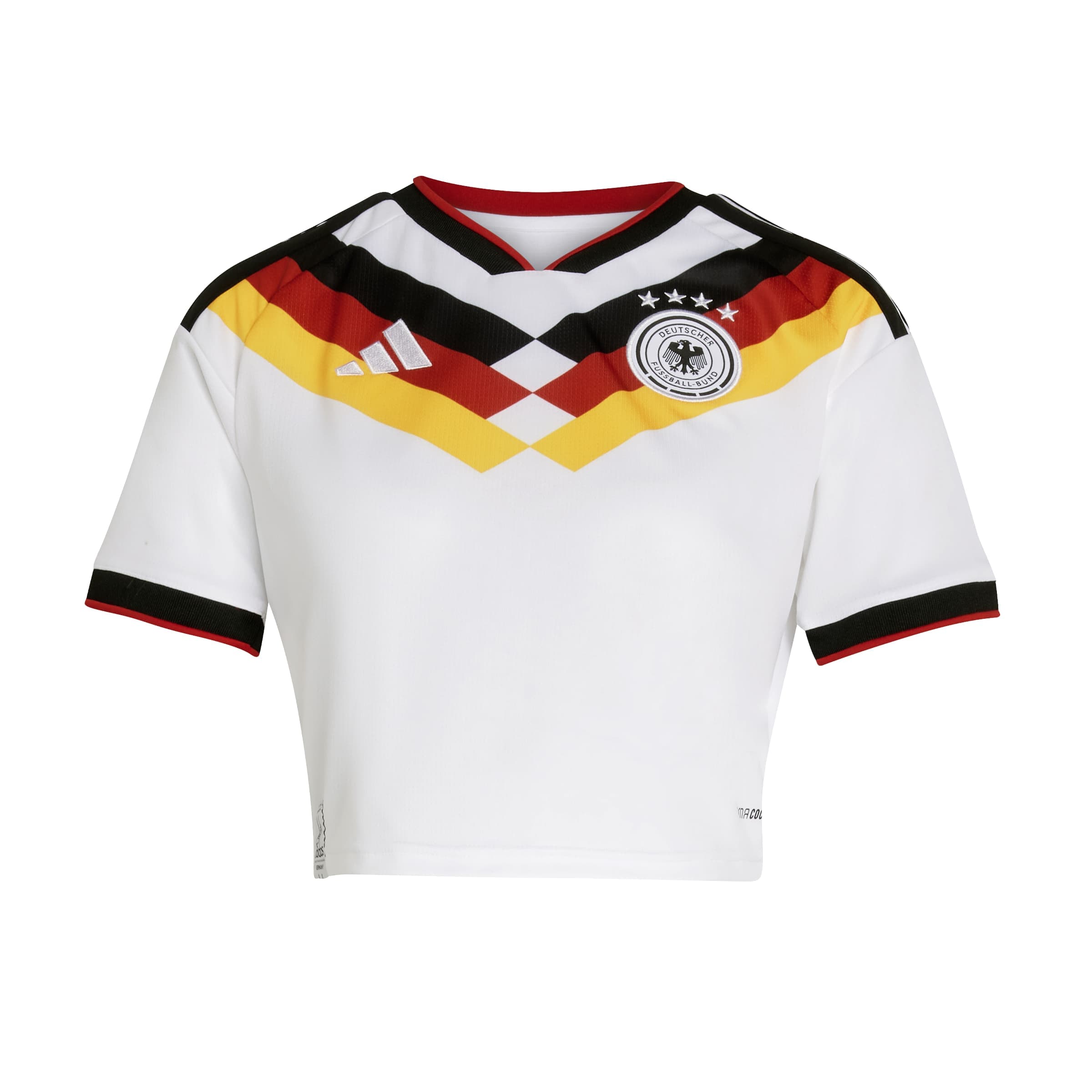 Germany 26 Home Cropped Jersey Official Jerseys adidas