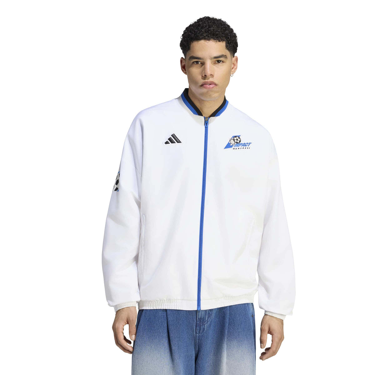 CF Montréal Anthem Jacket Jackets adidas White XS