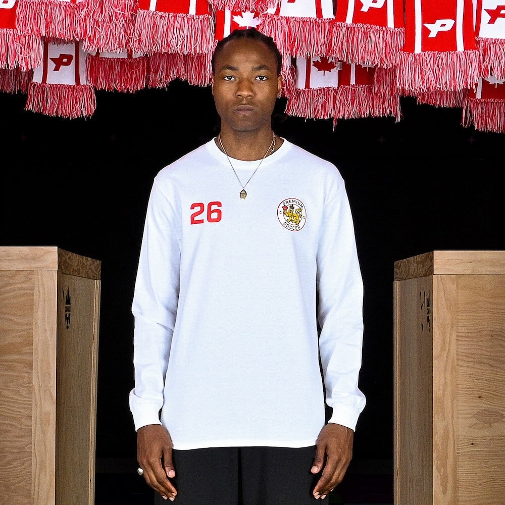 Premium Soccer Long Sleeves T-Shirt Lifestyle Wear Premium Soccer