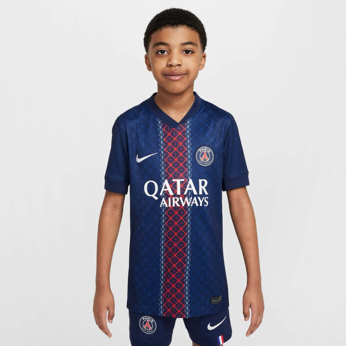Paris Saint-Germain 2025/26 Stadium Home Jr. Licensed Jerseys Nike