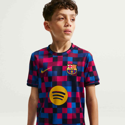 FC Barcelona Pre-Match Jersey Youth Pre-match Tops Nike 