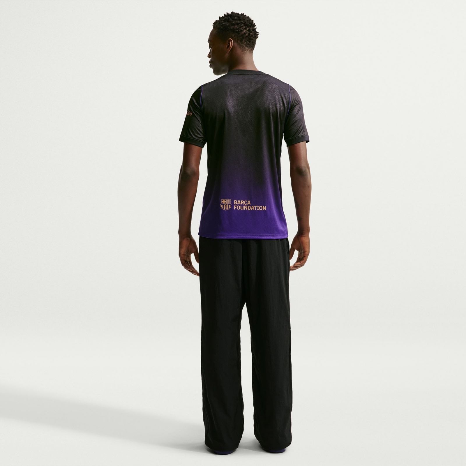 FC Barcelona 2026/27 Stadium Away Jersey in black and purple.