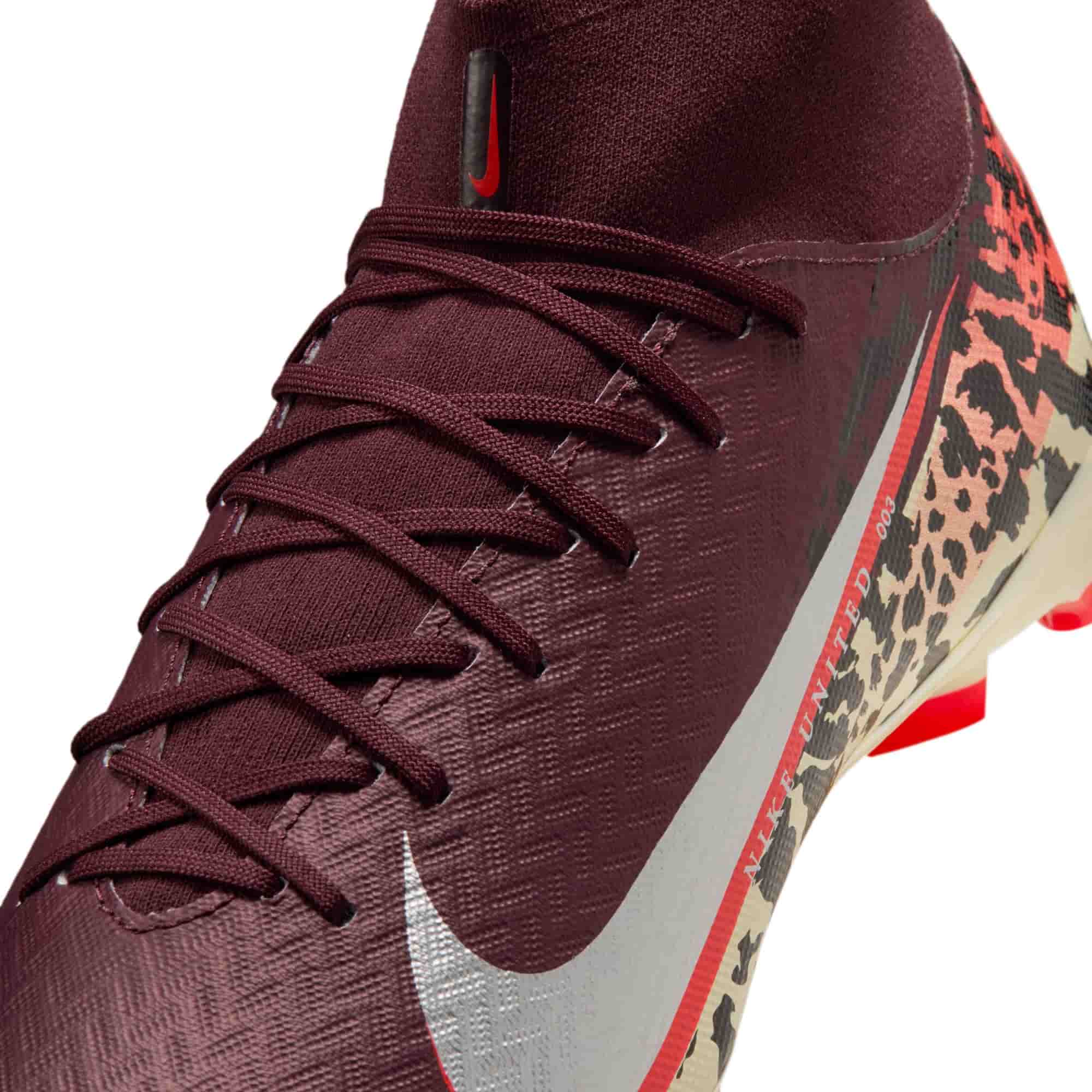 Nike United Mercurial Superfly 10 Academy MG upper detail