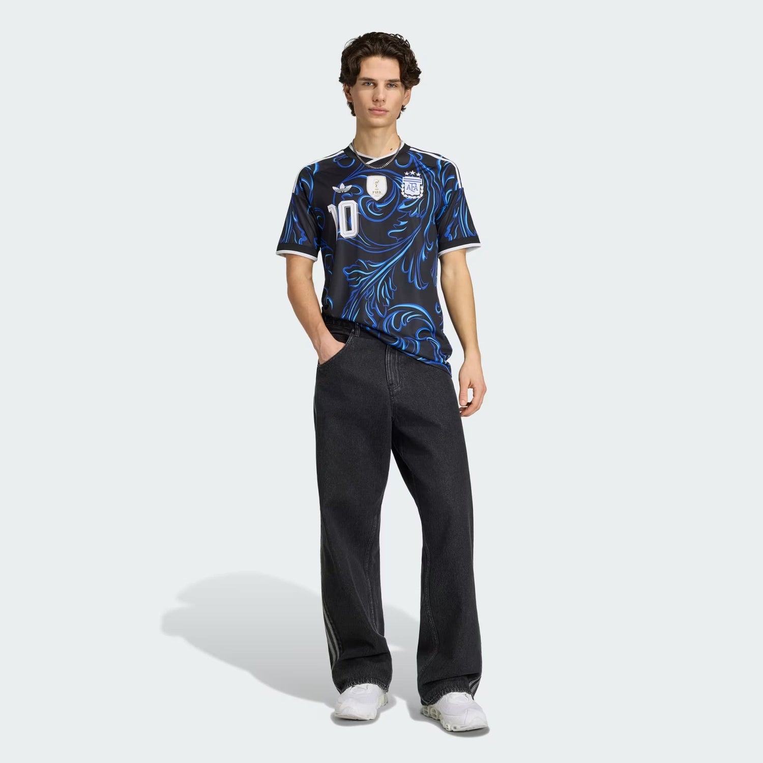 Argentina 2026 Away Messi Jersey Official Jerseys adidas 