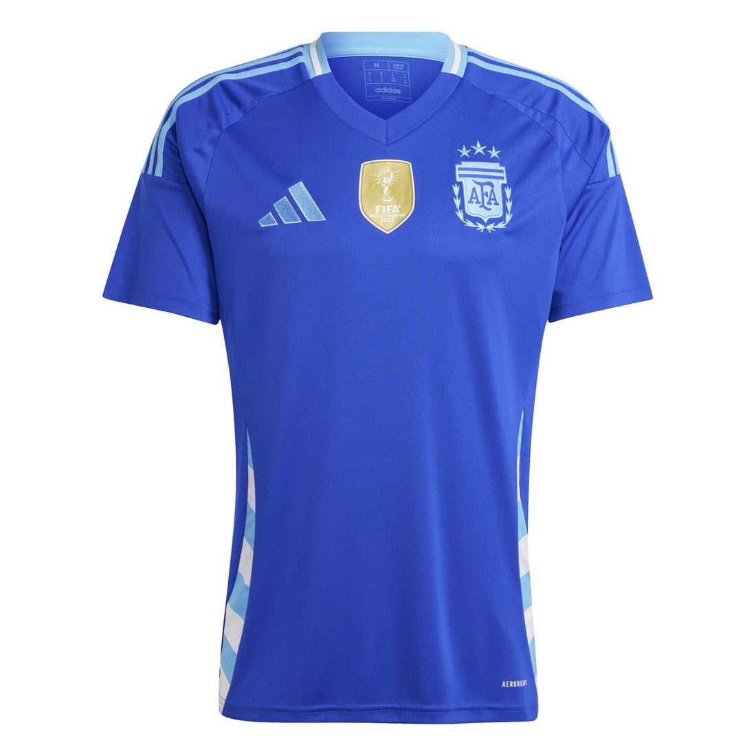 Argentina 24 Away Jersey Licensed Jerseys adidas Blue S