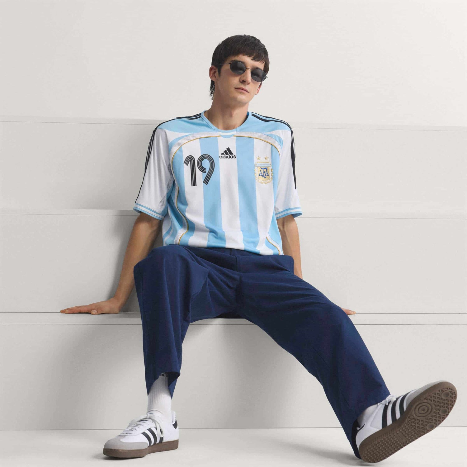 Argentina Home Jersey 2006 Messi Official Jerseys adidas 
