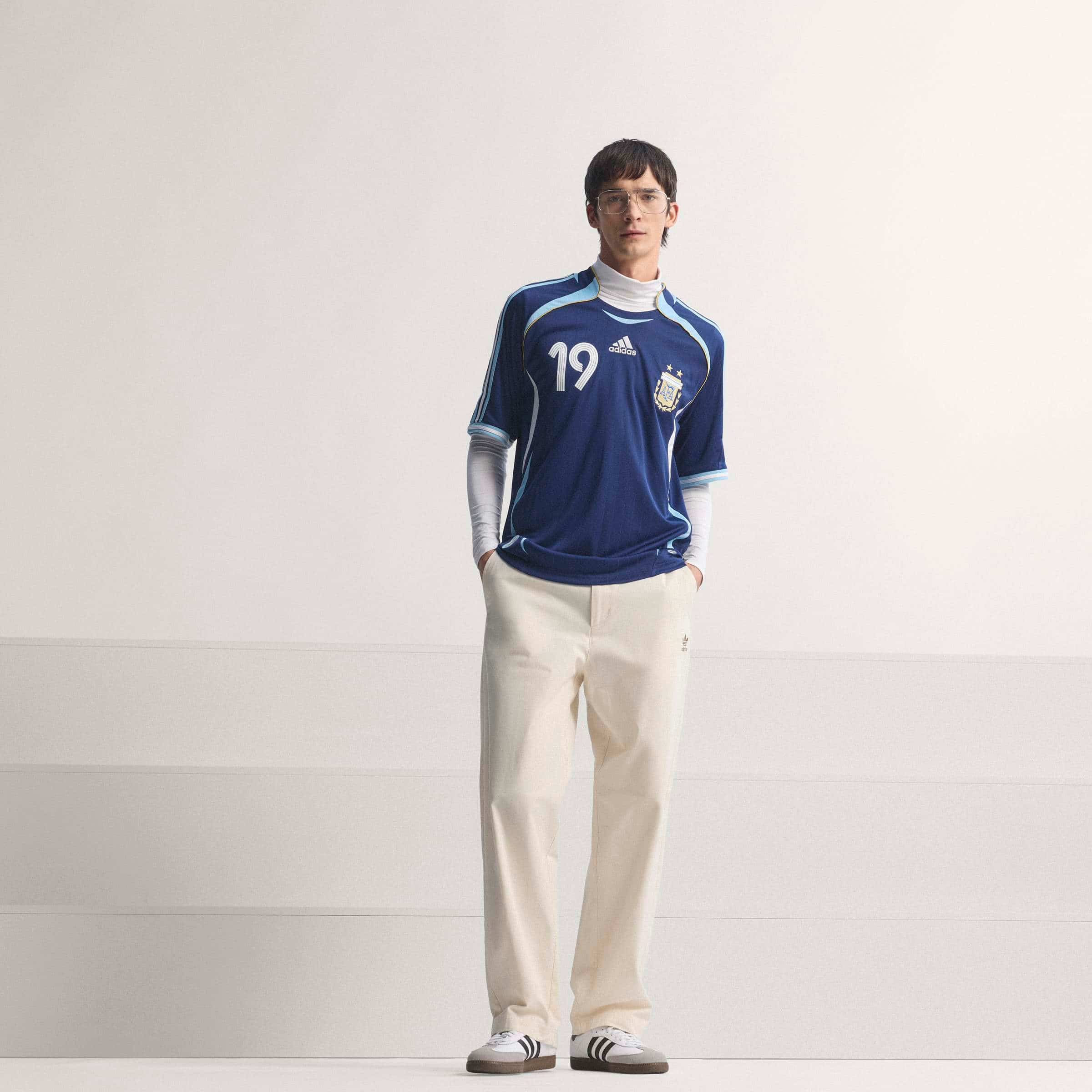 Argentina Away Jersey 2006 Messi Official Jerseys adidas 