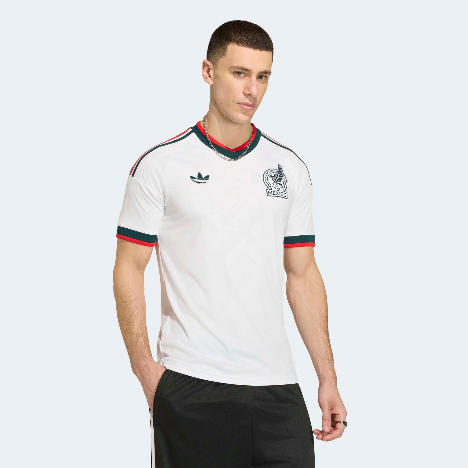 Mexico 2026 Away Jersey Official Jerseys adidas White XS 