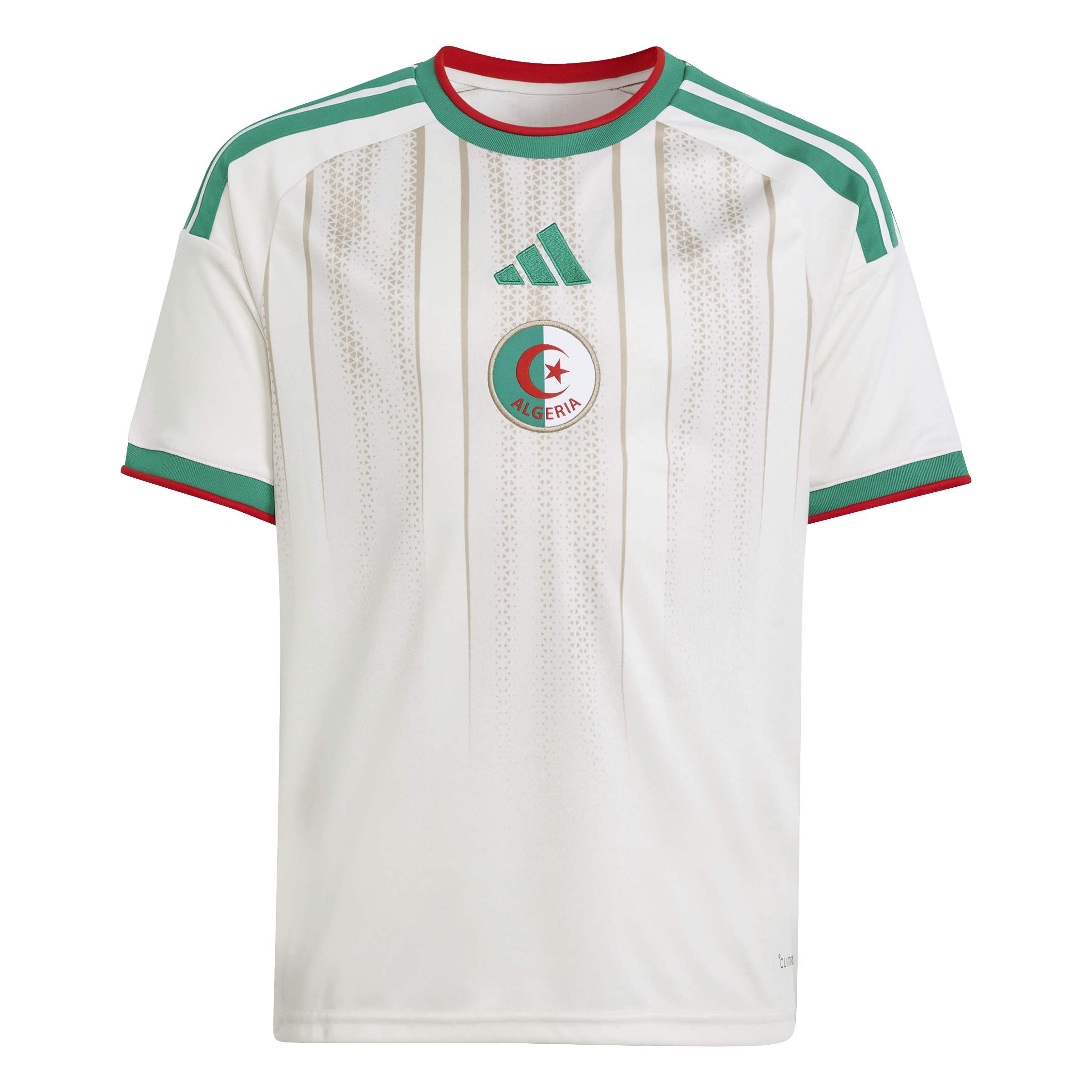 Algeria 26 Home Jersey Jr. Official Jerseys adidas Beige YXS 