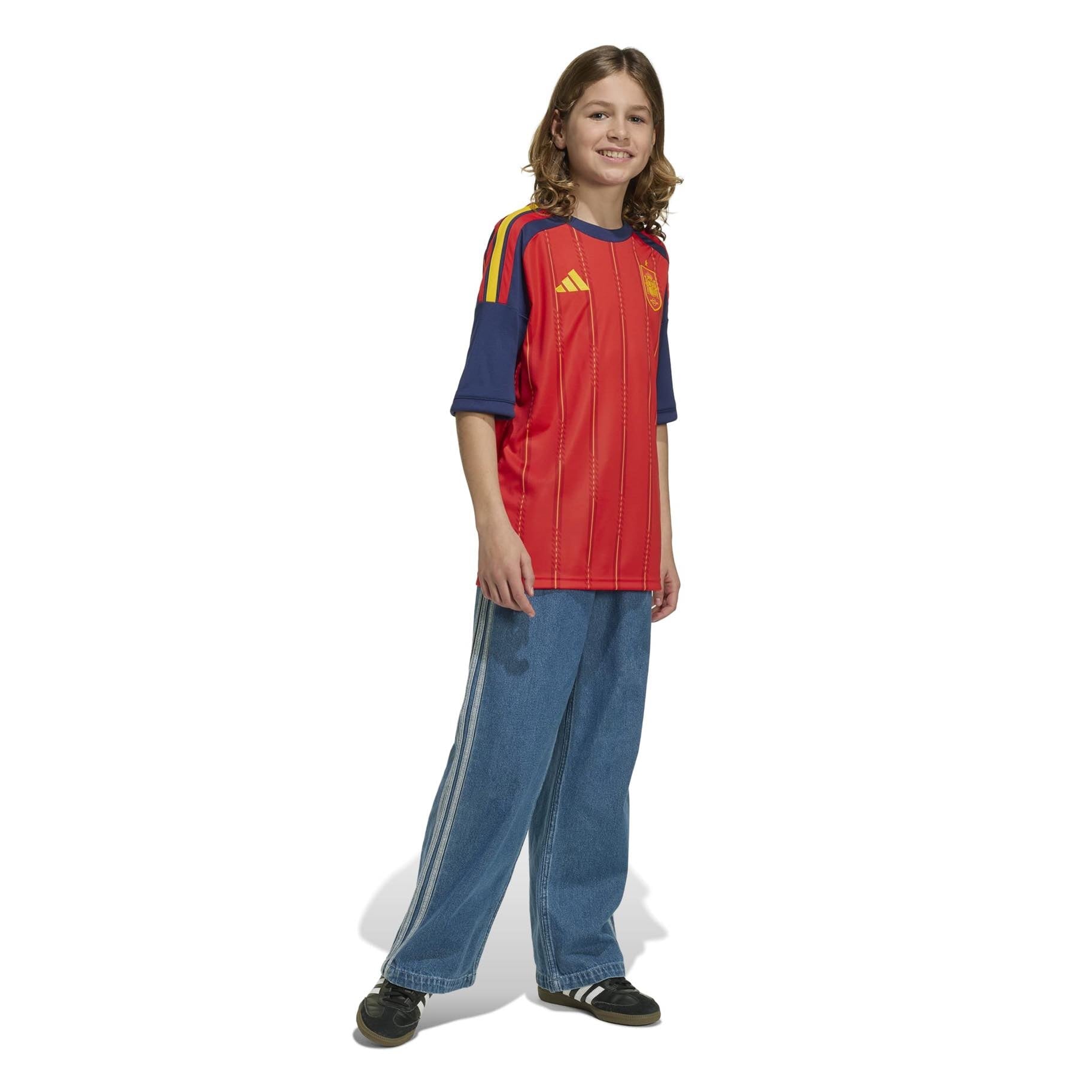 Spain 2026 Home Jersey Youth Official Jerseys adidas 