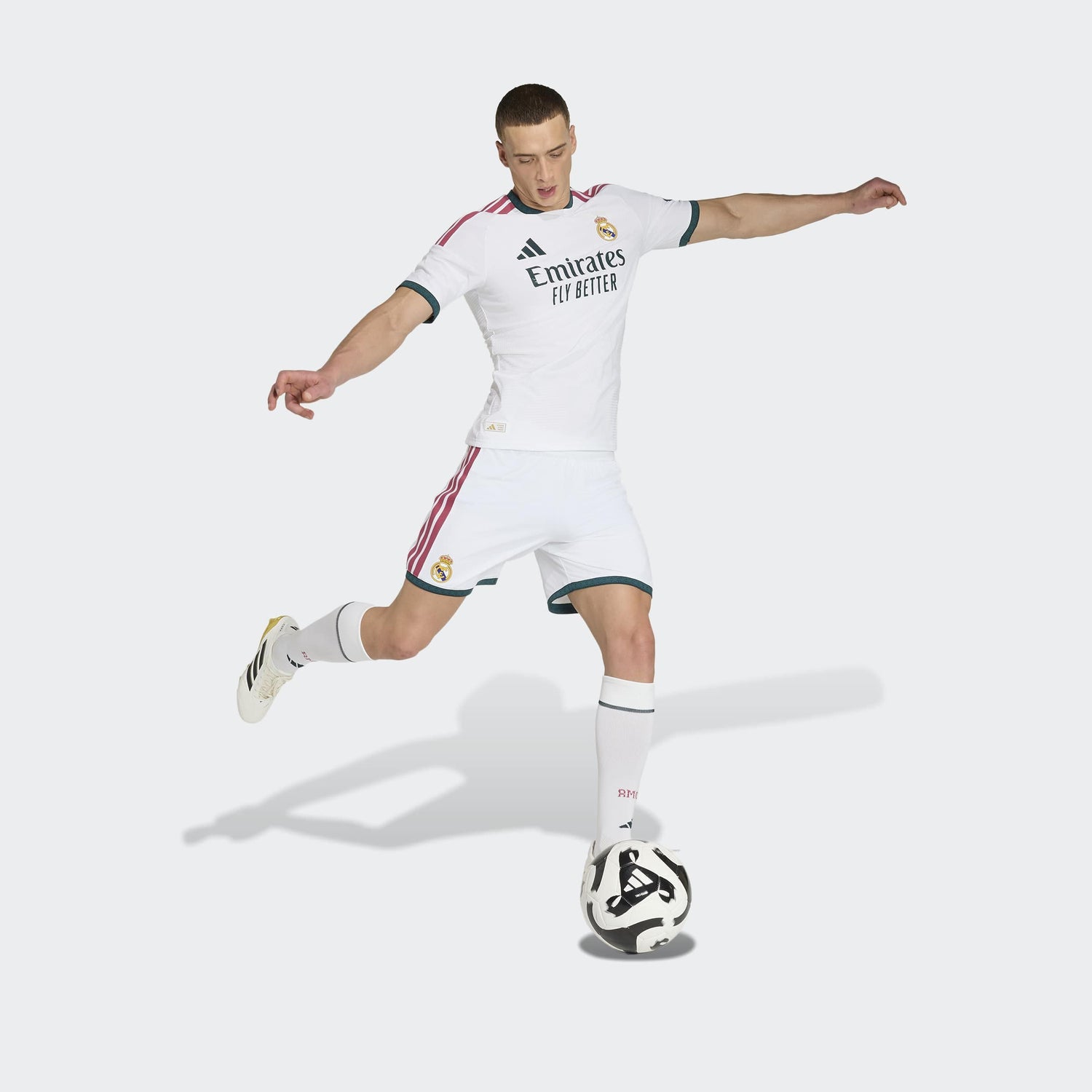 Real Madrid 26/27 Home Authentic Jersey player pose