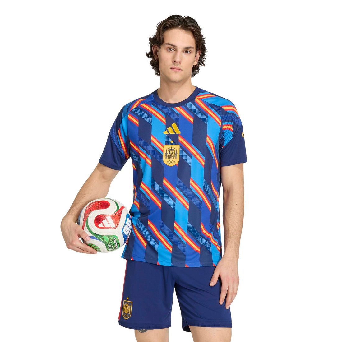 Spain 2026 Home Pre Match Jersey Pre-match Tops adidas