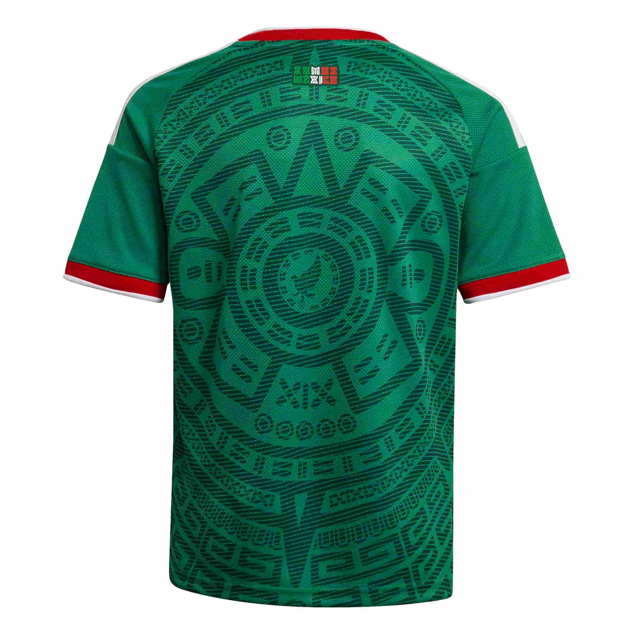 Mexico 26 Home Jersey Jr. Official Jerseys adidas 