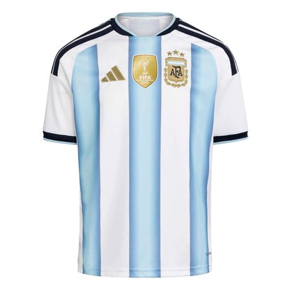 Argentina 26 Home Messi Jersey Jr. Official Jerseys adidas 