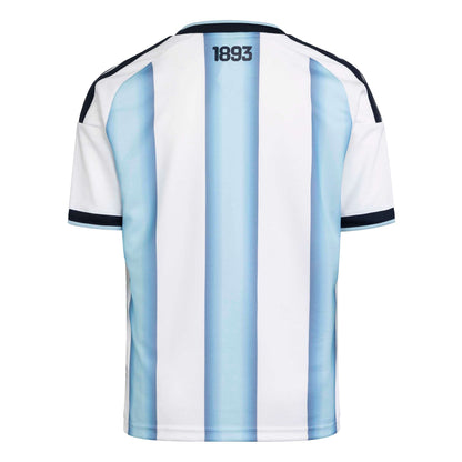 Argentina 26 Home Messi Jersey Jr. Official Jerseys adidas 