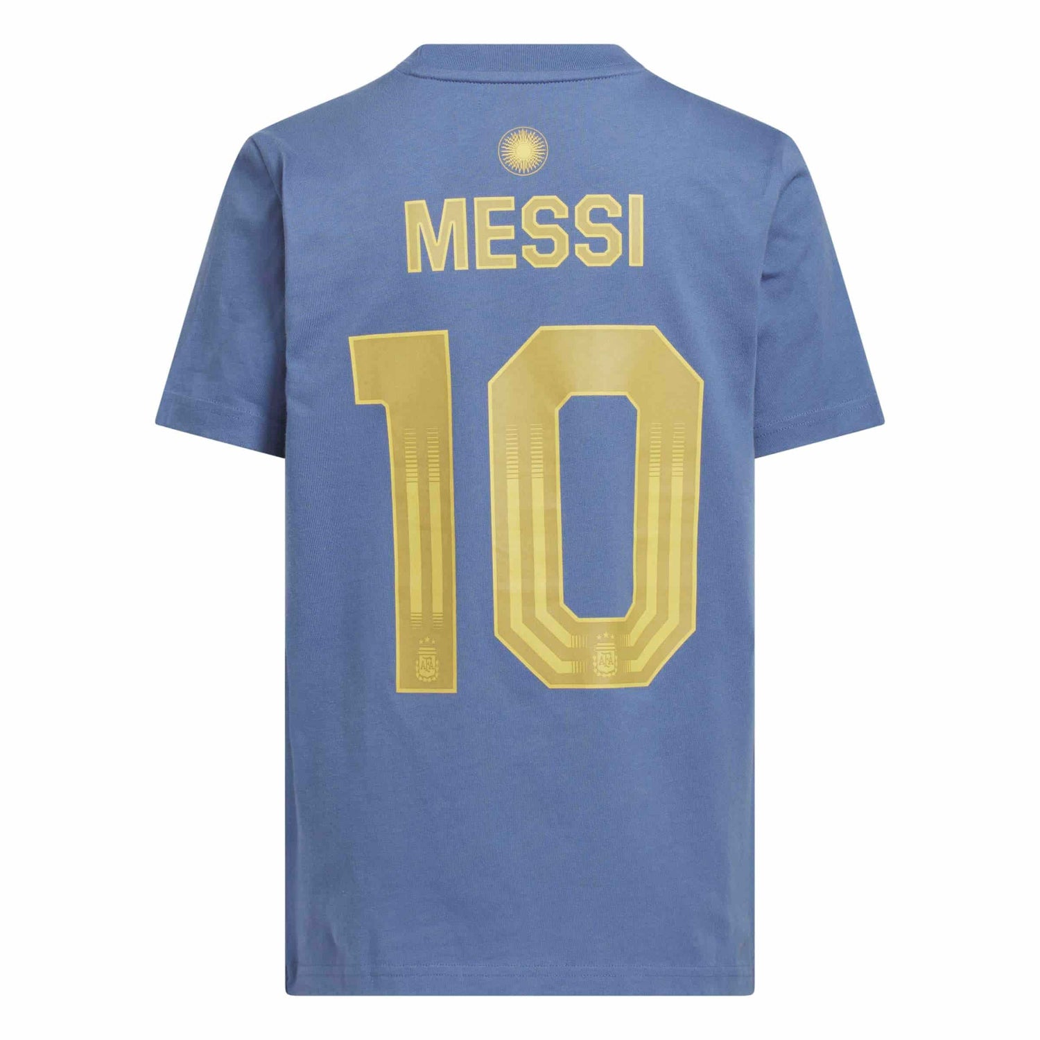 MESSI NAME &amp; NUMBER GRAPHIC T-Shirt Jr. Official Jerseys adidas 