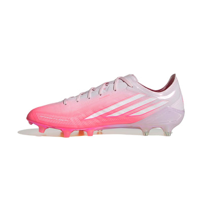 adidas F50 SPARKFUSION Elite FG/AG soccer cleats in pink and white
