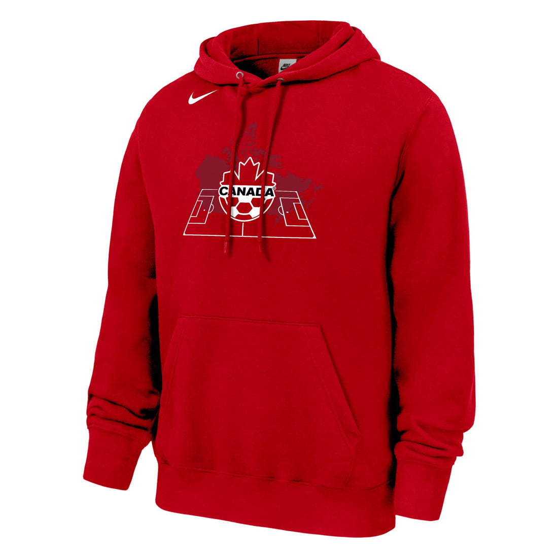 Canada Fleece Hoodie Hoodies Nike Red S 