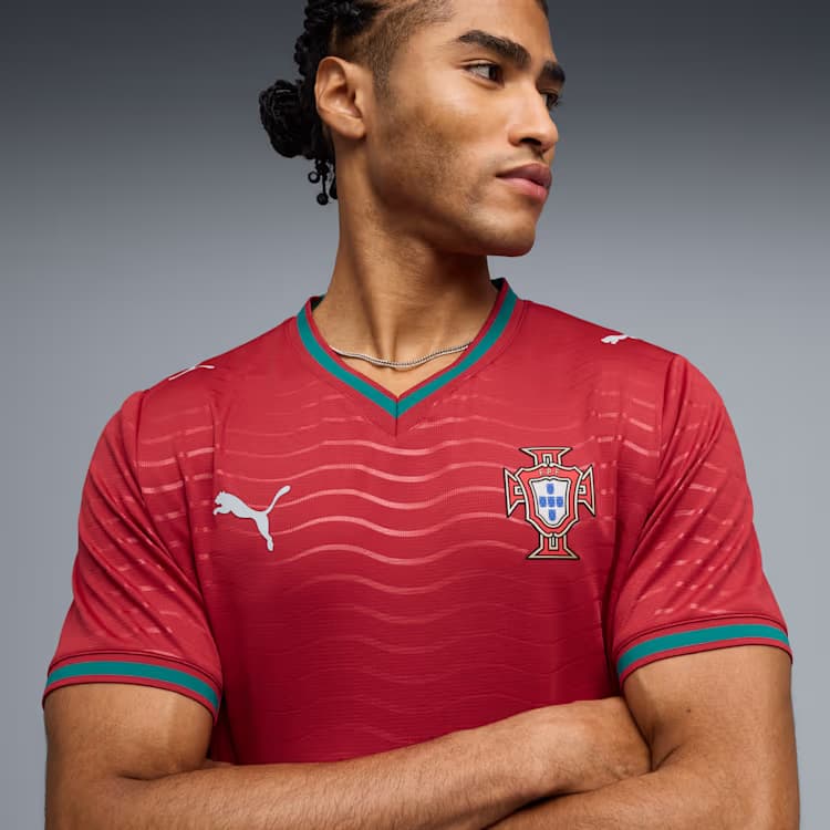Portugal Home Jersey Official Jerseys PUMA Red XS 